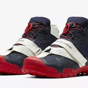 NWT M5.5/W7 Nike X Undercover SFB Mountain Obsidian Red Boots BV4580-400